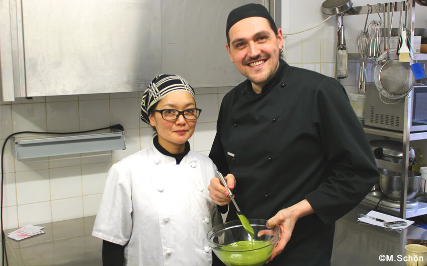 Matcha-Schokolade von Nazuna